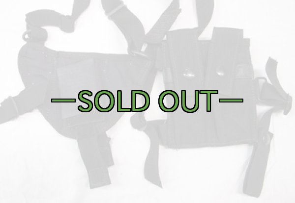 画像3: EAGLEショルダーホルスター　黒 (3)