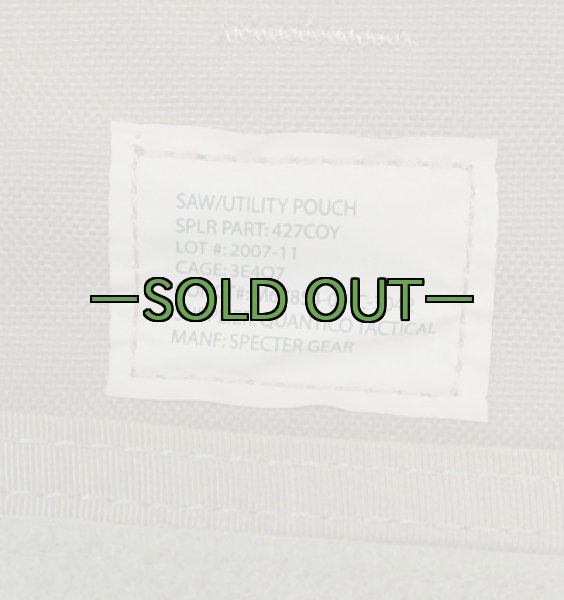 画像2: SPECTER SAW/ユーティリティポーチ　コヨーテ (2)