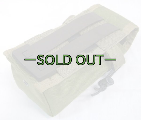 画像2: タクティカルテイラー　トリプルM4マグポーチ　OD (2)