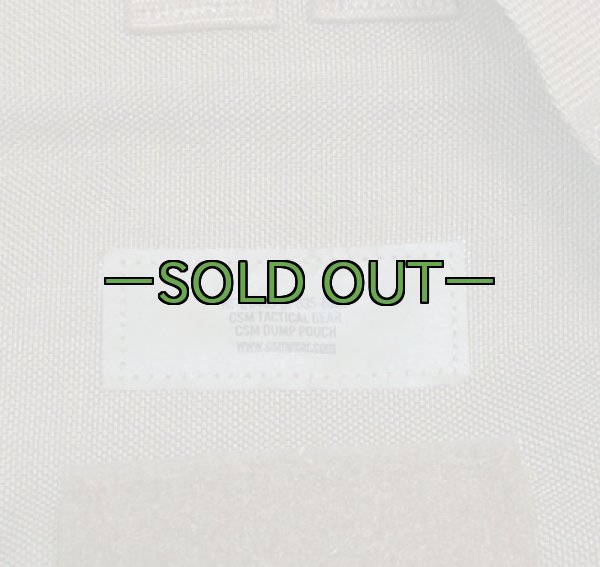 画像2: CSM ダンプポーチ　コヨーテ　小文字 (2)