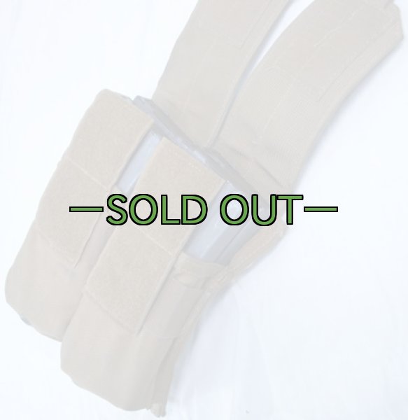 画像5: 2連M4ダブルマグポーチ　コヨーテ (5)