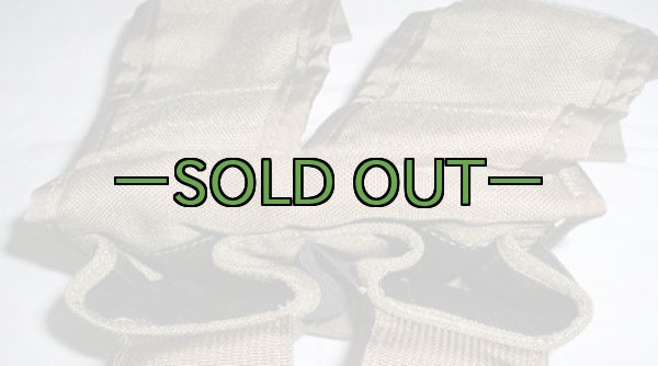 画像2: DBT 2連M4ダブルマグポーチ　コヨーテ (2)