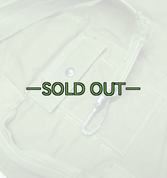 画像4: コットン　ダッフルバッグ　ワンショルダー　70年代　中古良品 (4)