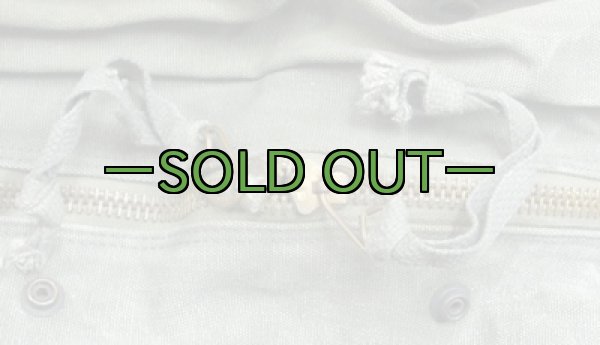 画像4: コットン パラシュートキットバッグ　プラスジッパー　70〜80年代 (4)