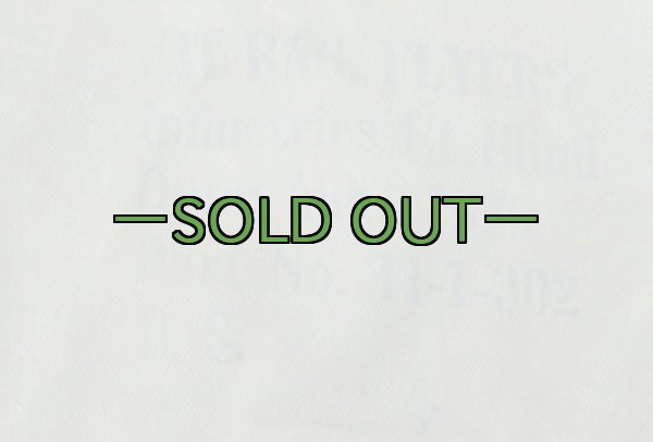 画像3: コットン パラシュートキットバッグ　プラスジッパー　布付ステンシル入り　中古良品 (3)