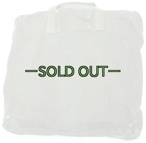 画像2: 詳細不明バッグ　OD　コットン　60〜70年代 (2)