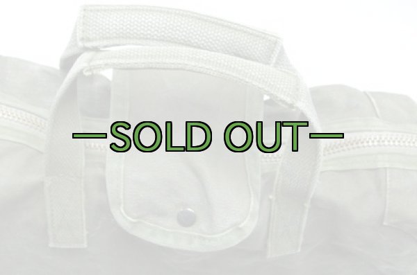 画像3: 詳細不明バッグ　OD　コットン　60〜70年代 (3)