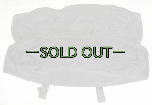 画像2: 黒ナイロンバッグ　クッションパッド入り (2)