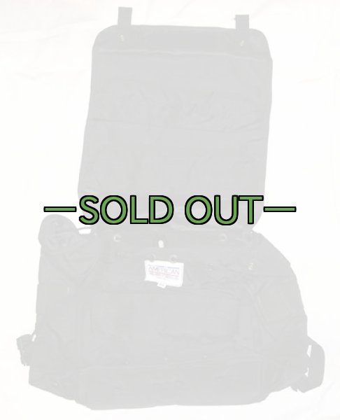 画像2: ABAバックパック 黒 (2)