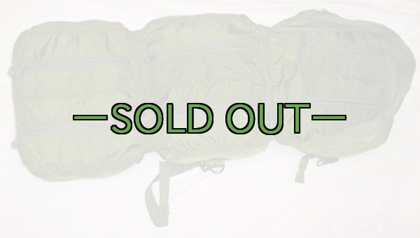 画像4: メディカルリュック　OD　薄手ナイロン　80年代　ショルダー付 (4)