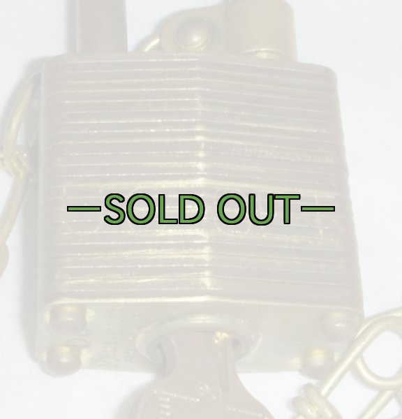 画像4: 軍用パドロック　US刻印　MASTER LOCK　ロング (4)