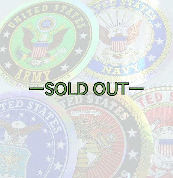 画像2: ステッカー　米軍 (2)