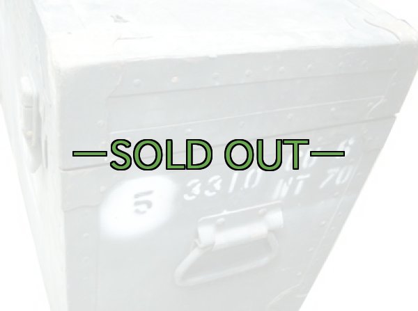 画像4: 軍用木箱　FIELD OFFICE MACHINE　中古良品 (4)