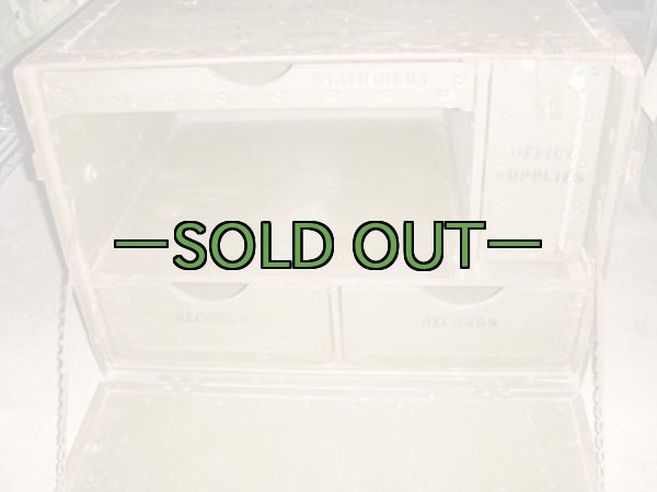 画像2: 軍用木箱　FIELD DESK　40年代　中古良品 (2)