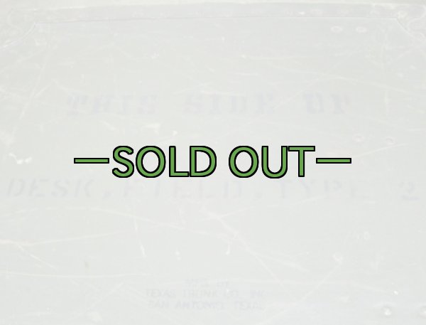 画像3: 軍用木箱　FIELD DESK　40年代　中古良品 (3)