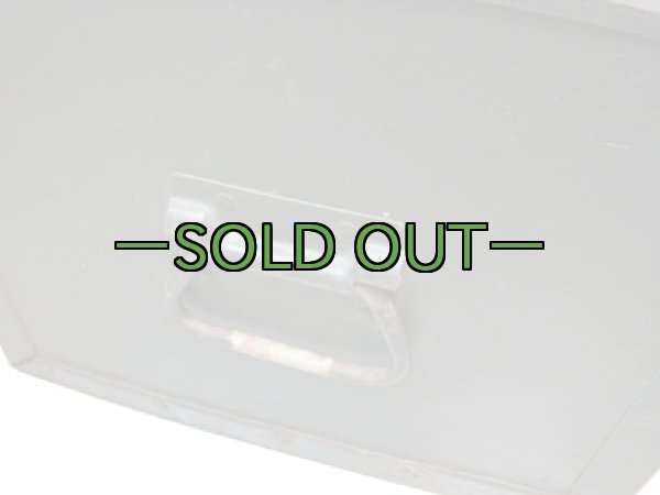 画像2: 軍用木箱　FOOT LOCKER　中古良品　90年代 (2)