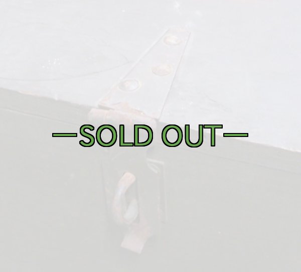 画像2: 軍用木箱　FOOT LOCKER　中古良品　60年代 (2)