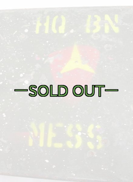 画像2: 軍用工具箱　スチール　50年代　ステンシル (2)