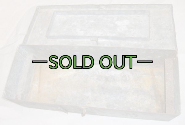 画像3: 軍用工具箱　スチール　50年代　ステンシル (3)