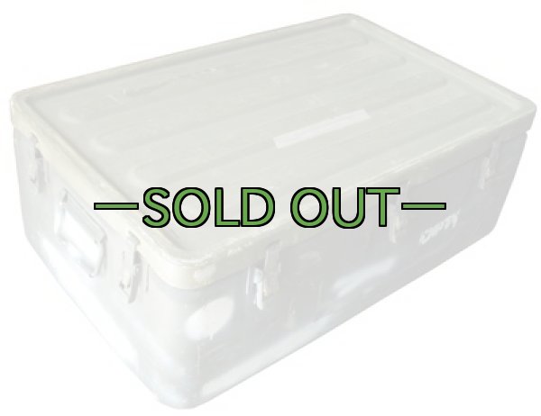 画像5: 軍用ボックス　アルミ　約80×27×49cm　引き出し付 (5)