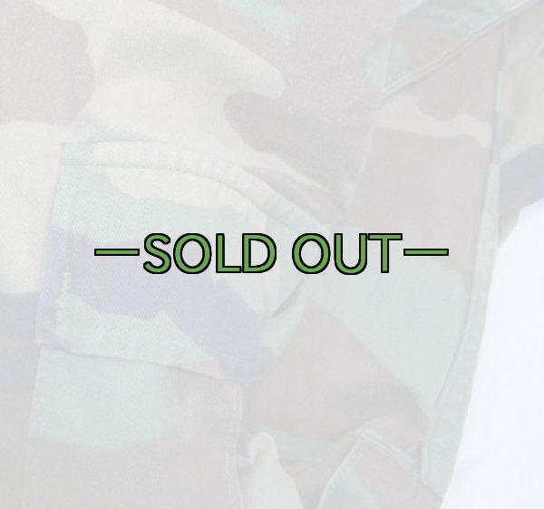 画像3: BDUパンツ　ウッドランド　厚手ノンリップ (3)