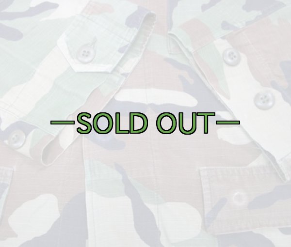 画像3: BDU上着　ウッドランド　L-ロング　グリンベレー　フルパッチ (3)