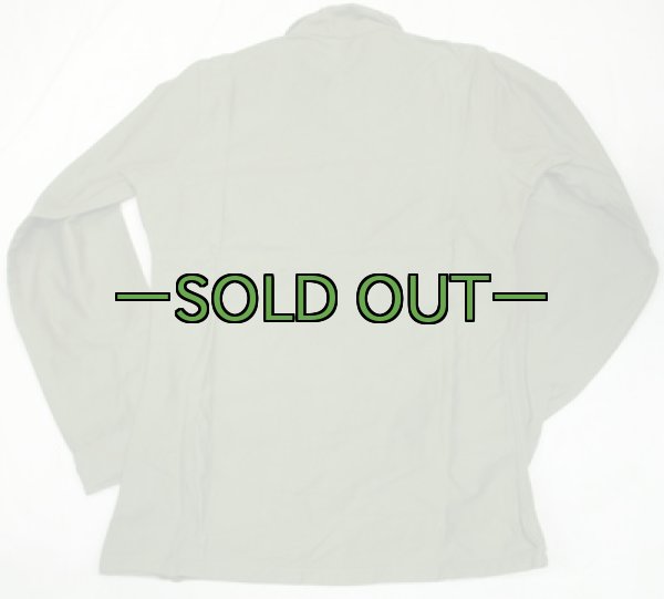 画像5: ユーティリティ シャツ　コットン　13-1/2×32　未使用　平ボタン　60年代 (5)