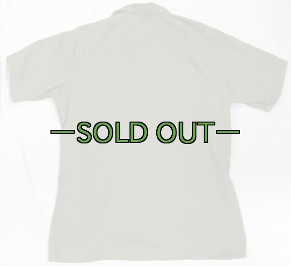 画像5: ユーティリティ シャツ　ポリ　15-1/2　中古良品　80年代　SEABEES (5)