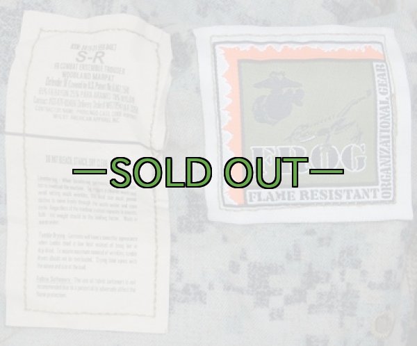 画像2: MCコンバットパンツ　ウッドランド　FROG　MARPAT (2)