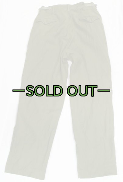 画像2: M51ウールパンツ　S-レギュラー　中古上　60年代　アルミZIP (2)