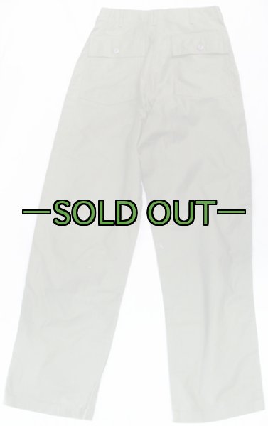画像2: ユーティリティ パンツ　コットン　W30　未使用　60年代 (2)