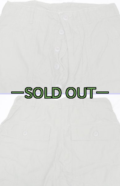 画像5: ユーティリティ パンツ　コットン　W32　中古上　60年代 (5)