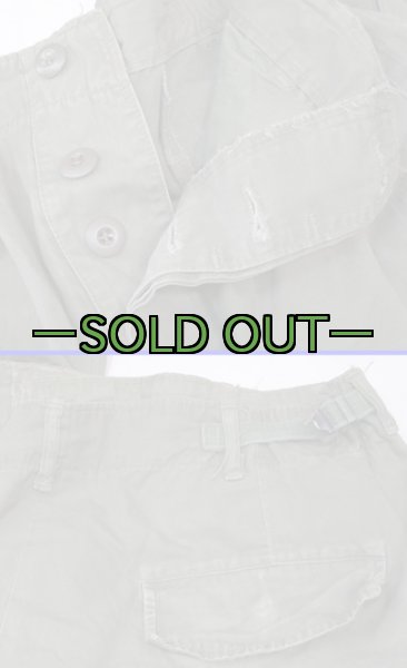 画像3: ファティーグパンツ　M-ロング　中古良品　67年　ノンリップ (3)