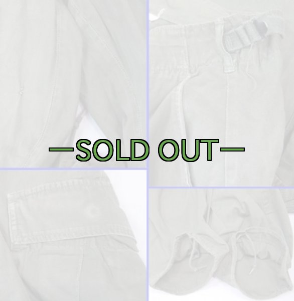 画像4: ファティーグパンツ　M-ロング　中古良品　67年　ノンリップ (4)