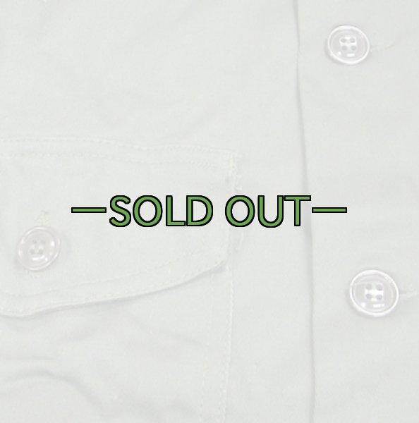 画像2: ユーティリティ シャツ　コットン　Sサイズ　PX品　未使用　60年代 (2)