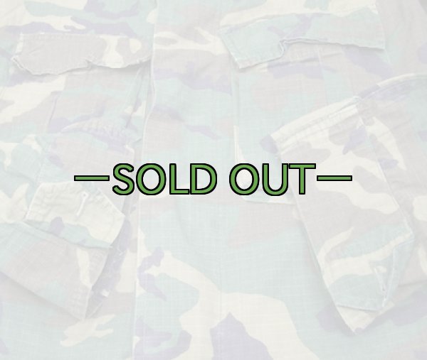 画像3: LC-1迷彩上着　S-ロング　中古上　81年 (3)