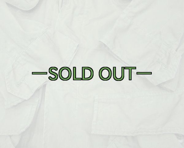 画像4: ファティーグ上着　S-ロング　中古上　67年　ノンリップ (4)