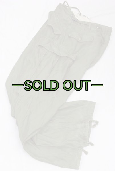 画像2: M51カーゴパンツ　CONMARジップ　50年代 (2)