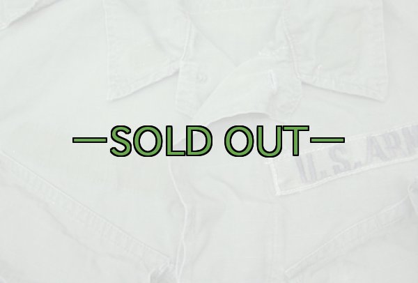 画像4: ファティーグ上着　M-レギュラー　中古良品　68年　エポレット改 (4)