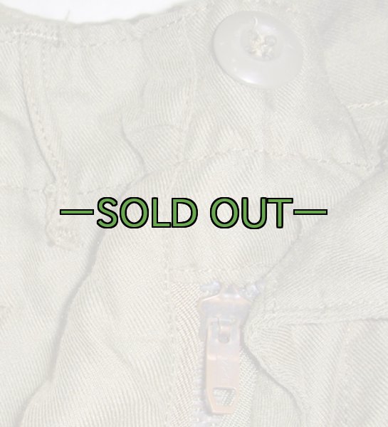 画像7: ヘリクルー パンツ　OD　60年代　S-レギュラー　中古並 (7)