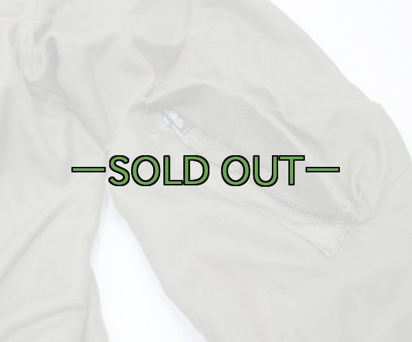 画像5: ヘリクルーシャツ　OD　L-ロング　中古上　60年代 (5)