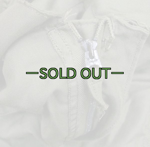 画像4: ヘリクルーシャツ　OD　L-ロング　中古上　60年代 (4)