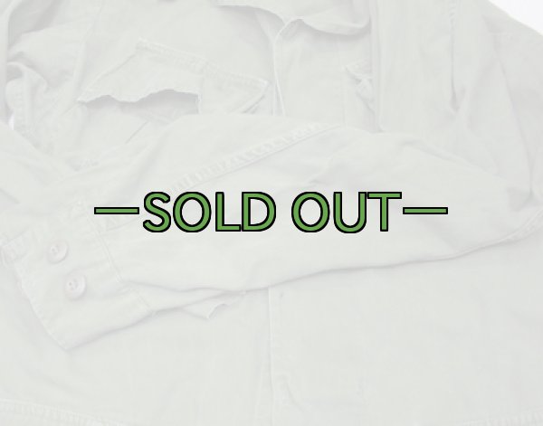 画像5: ファティーグ上着　S-レギュラー　中古良品　67年　ノンリップ (5)