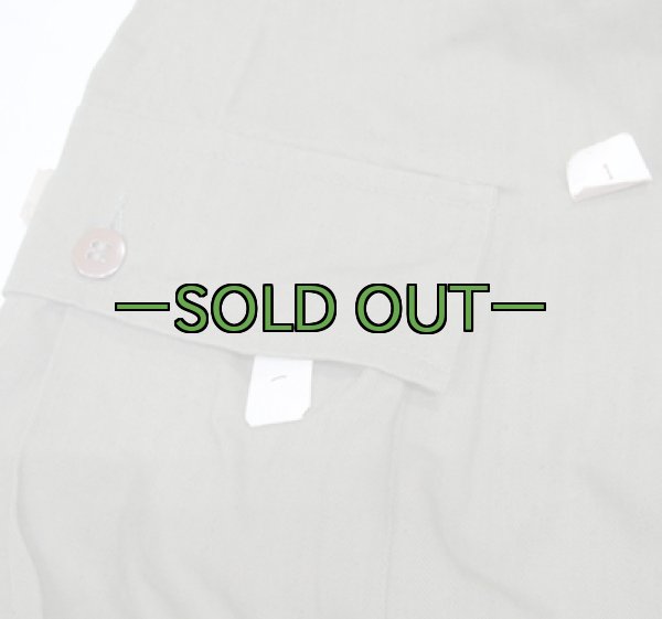 画像7: M43ヘリンボーンHBTカーゴパンツ　40年代　W40　極上〜 (7)