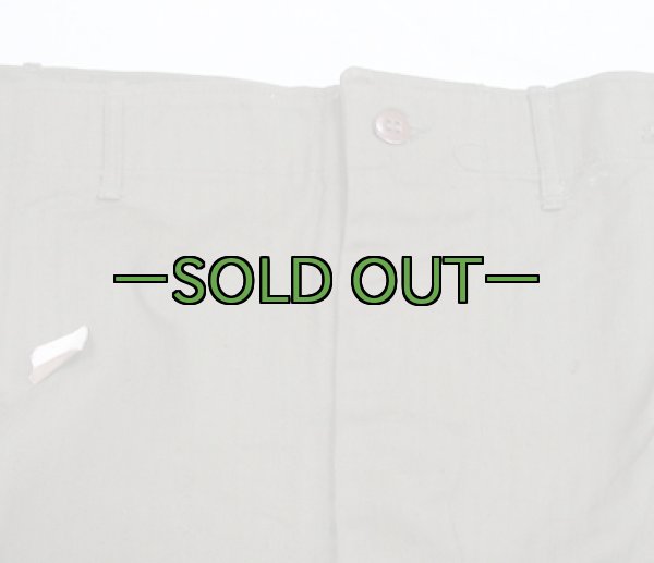 画像8: M43ヘリンボーンHBTカーゴパンツ　40年代　W40　極上〜 (8)