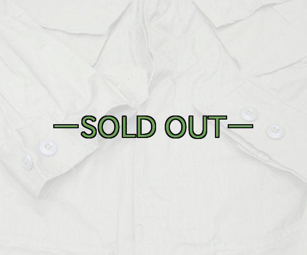 画像4: ファティーグ上着　XS-レギュラー　未使用　69年　ノンリップ (4)