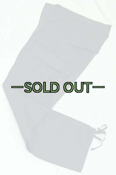 画像3: BDUパンツ　黒　リップストップ (3)