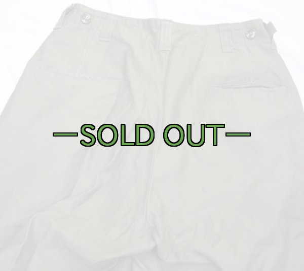 画像6: M45フィールドパンツ OD コットン W30 中古良品 50年代 (6)