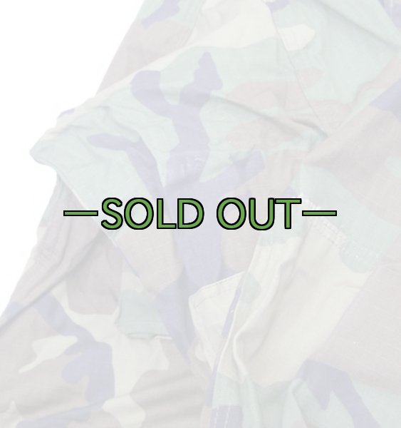 画像5: BDU上着　ウッドランド　リップストップ　M-ショート　80年代 (5)