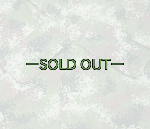 画像4: 他国軍迷彩上下セット　中古上　コロンビア海軍 (4)